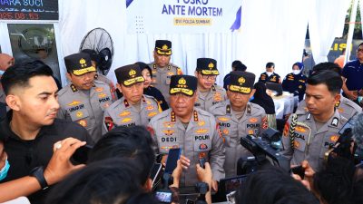 Wakapolri Tinjau Posko Antemortem DVI di Sumatera Barat, Pastikan Proses Identifikasi Korban Berjalan Optimal