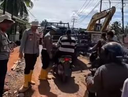 Kolaborasi Polri dan Masyarakat Sukses Pulihkan Jembatan Pandan Tapanuli Tengah