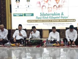 Bupati Sidoarjo Jalin Silaturrahim dan Ngaji Kitab Bersama IKAPPMAM Cabang Sidoarjo