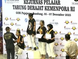 Atlet Kodrat Sidoarjo Bawa Pulang Medali Kejurnas Pelajar Derajat Kemenpora RI 2025