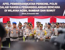 Wakapolri Tegaskan Polri Hadir untuk Kemanusiaan, Perkuat Penanganan Bencana di Tiga Provinsi