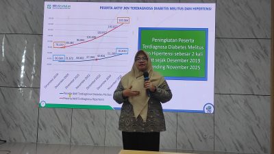 Diabetes Militus dan Hipertensi Jadi Top 10 Diagnosa tertinggi, BPJS Kesehatan Berikan Solusi Melalui Prolanis