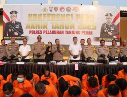 Polres Pelabuhan Tanjung Perak Berhasil Tekan Angka Kriminalitas Hingga 13 Persen di 2025