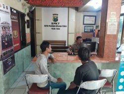 Utamakan Kualitas Pelayanan Publik, SPKT Polsek Krian Melayani Cepat dan Humanis