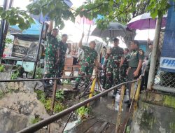 Danrem 084/Bhaskara Jaya Tinjau Jembatan Pejalan Kaki Genting Kalianak, Dorong Renovasi Demi Keselamatan Warga