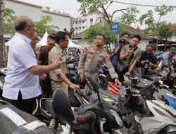 Polrestabes Surabaya Siap Kembalikan 1.050 Unit Hasil Ungkap Curanmor kepada Pemiliknya