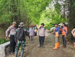 Polres Bondowoso Terjunkan Personel Pencarian Korban Hanyut di Sungai Sampeanbaru
