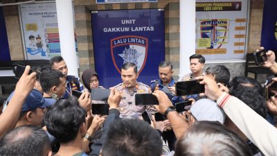 Polres Kediri Kota Tetapkan Sopir Bus Sebagai Tersangka Penyebab Laka Beruntun di Muning