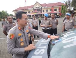 Transparansi : Polres Situbondo Pasang QR Aduan Propam Polri di Kendaraan Dinas