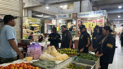 Jelang Ramadan, Satgas Pangan Polres Madiun Kota Pantau Bapokting