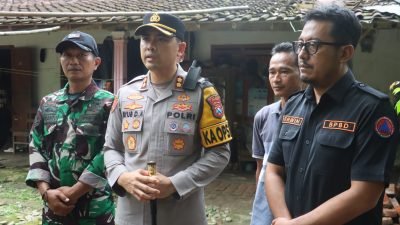 Polres Pacitan Salurkan Bantuan untuk Korban Gempa