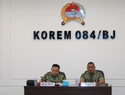 Itjen TNI Gelar Entry Meeting Audit Kinerja 1 TA 2026 di Korem 084/BJ