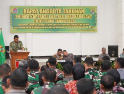 Korem 084/BJ Gelar RAT Primer Koperasi Kartika Bhaskara Jaya, Tutup Buku 2025 dan Lantik Pengurus Baru