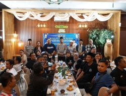 Perkuat Sinergi, Polresta Sidoarjo Buka Puasa Bersama Awak Media dan Netizen