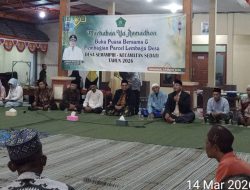 Pererat Kebersamaan, Pemdes Semampir Gelar Buka Puasa Dan Berbagi Parcel Bersama Lembaga Desa