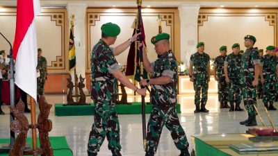 Sertijab Danrem 084/Bhaskara Jaya, Brigjen TNI Kohir Resmi Gantikan Brigjen TNI Danny Alkadrie
