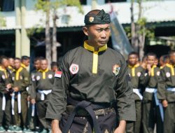 Hadiri Pengukuhan PSM, Kasi Ops 084/BJ Bentuk Prajurit Berjiwa Ksatria