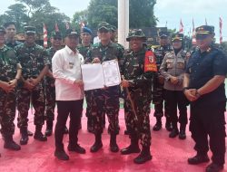 Kasiter 084/BJ, TMMD Ke-128 Perkuat Sinergi Bersama Rakyat