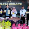 Polres Malang Bongkar Sindikat Pengoplos LPG Bersubsidi di Kepanjen