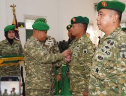 Danrem Brigjen TNI Kohir: Rotasi Tugas Adalah Kehormatan