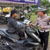 Ratusan Pelanggar Lalu Lintas di Sidoarjo Terjaring ETLE Handheld 