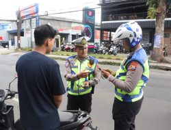 Ditlantas Polda Jatim Gelar Operasi Dakgar Berbasis ETLE Handheld, 748 Pelanggar Ditindak