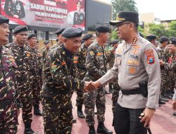  Siapkan Kolaborasi Lintas Sektoral, Polresta Sidoarjo Gelar Apel Sabuk Kamtibmas 