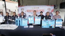 Polres Mojokerto Kota Ungkap Narkoba Senilai 1,1 Miliar