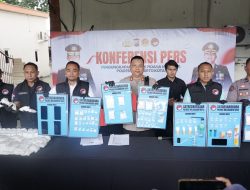 Polres Mojokerto Kota Ungkap Narkoba Senilai 1,1 Miliar