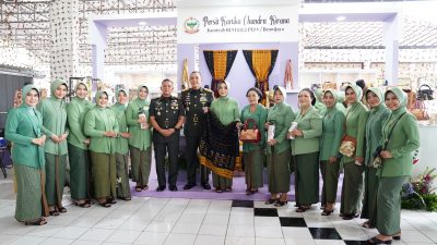 Pangdam Brawijaya Dorong Kemandirian Ekonomi Lewat UMKM Persit
