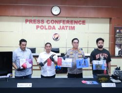 Polda Jatim Bongkar Komplotan Curat Lintas Provinsi 13 TKP