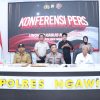 Polres Ngawi Amankan 2 Pengedar, Sita 223,842 Gram Sabu