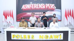 Polres Ngawi Amankan 2 Pengedar, Sita 223,842 Gram Sabu