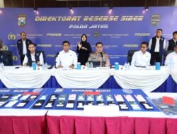 Bongkar Sindikat Penipuan Mobil Online,  Polda Jatim Amankan 11 Tersangka