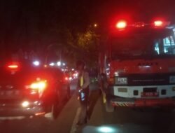 Respon Cepat Hotline 110, Polsek Waru Evakuasi Pohon Tumbang