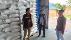 Satgas Pangan Polres Ngawi Cek Gudang Bulog Stok Aman