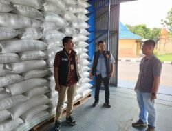 Satgas Pangan Polres Ngawi Cek Gudang Bulog Stok Aman
