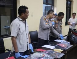 Polres Pacitan Amankan Komplotan Pencuri Kotak Amal 7 Masjid