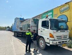 Korlantas Polri Tegakkan Hukum Batasan Truk di Pantura