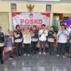 Polwan Jenggala Presisi Sidoarjo Patroli Jelang Pilkades