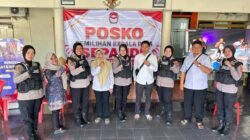 Polwan Jenggala Presisi Sidoarjo Patroli Jelang Pilkades