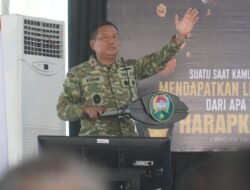 Danrem Kunker Sampang, Prajurit Harus Hadir untuk Rakyat