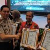 Humas Polresta Sidoarjo Raih Dua Penghargaan Di Rakernis 