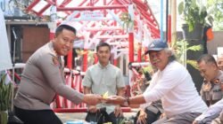 Polres Batu Rampungkan Jembatan Merah Putih, Akses Warga Aman