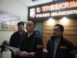 Residivis Pembobolan Minimarket Diringkus Polres Mojokerto 