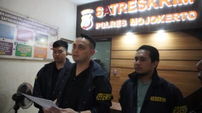 Residivis Pembobolan Minimarket Diringkus Polres Mojokerto 