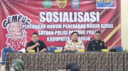 Penegakan Hukum Peredaran Rokok Ilegal, Satpol PP Bersama Bea Cukai Sidoarjo Gencar Sosialisasi