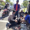 Polsek Buduran Cepat Sigap Bantu Korban Kecelakaan di Jalan Raya Buduran 