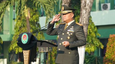 Danrem Pimpin Upacara Pancasila, Tegaskan Sebagai Bintang Pemersatu