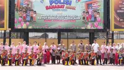 Polresta Sidoarjo Gelar Polisi Sahabat Anak untuk Siswa KB-TK